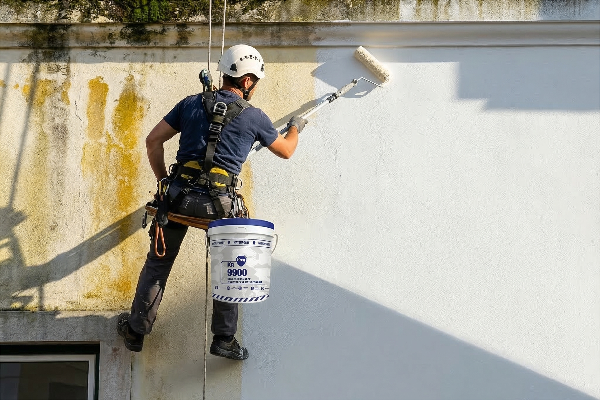 Thi công lớp phủ KR 9900